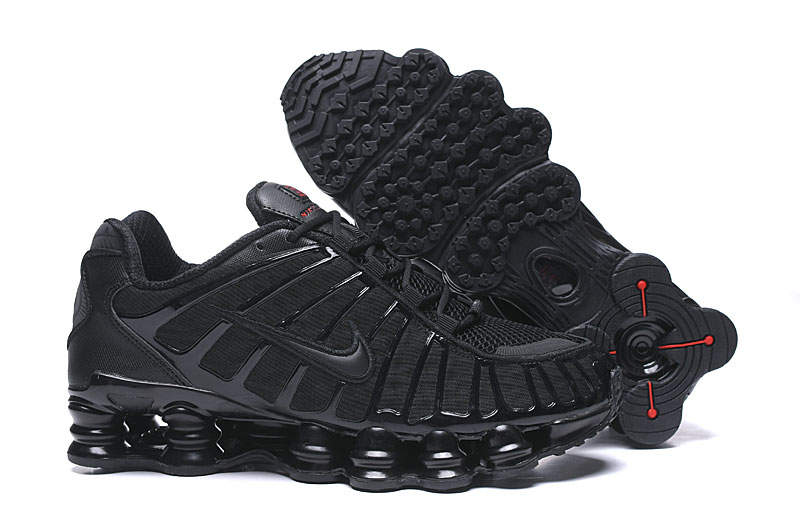 nike shox TL shoes women-black